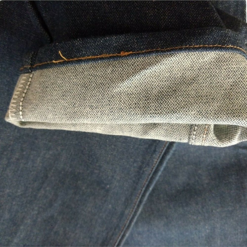 Jeans Vintage Wrangler Denim Blue Jeans Size 32x34 3MWZ Cowboy Fit Made USA New - Picture 8 of 11